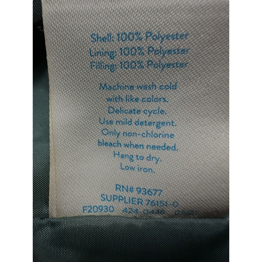Thereabouts‎ Army Green Puffer Vest L 14/16 - Picture 8 of 10